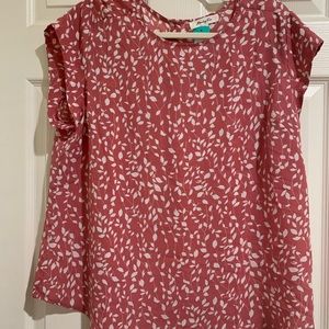 Sleeveless women’s blouse.